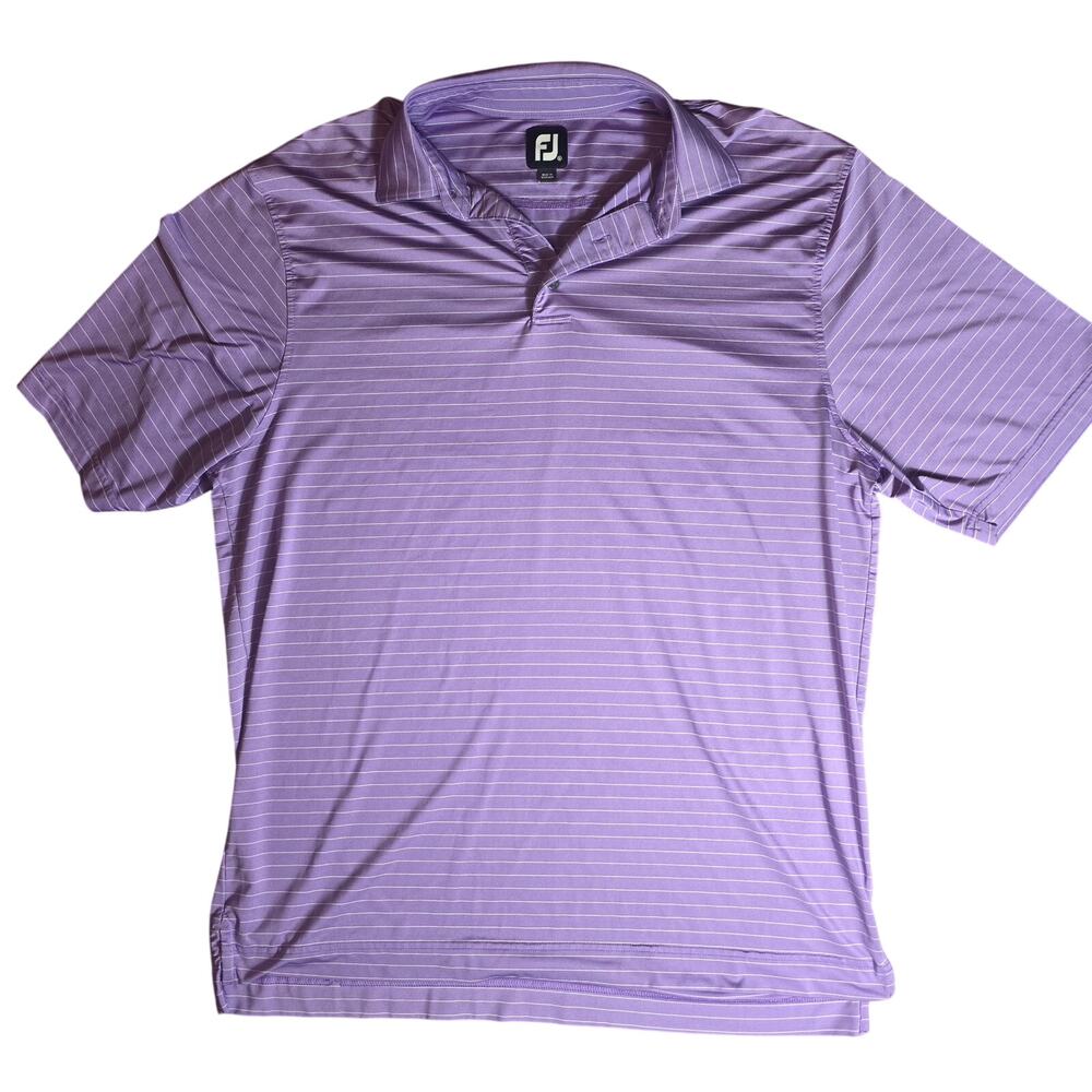 FOOTJOY Men’s Size XL Golf Casual Polo Style Shirt Purple